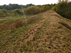 Resti di fortificazioni in terra