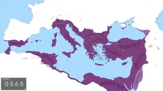 Impero romano d'Oriente o Impero bizantino - Localizzazione