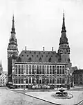 Il Municipio nel 1925