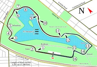 Tracciato di Circuito Albert Park