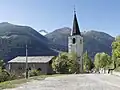 Il campanile della chiesa parrocchiale di Santo Stefano
