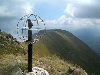 La cima dell'Alpe di Succiso e il M.te Casarola