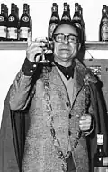 Alteo Dolcini «Tribuno di Romagna» brinda alla Ca' de Sanzves.