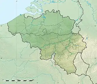 Mappa di localizzazione: Belgio