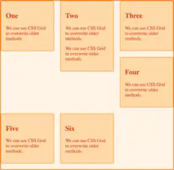 Esempio di Griglia CSS
