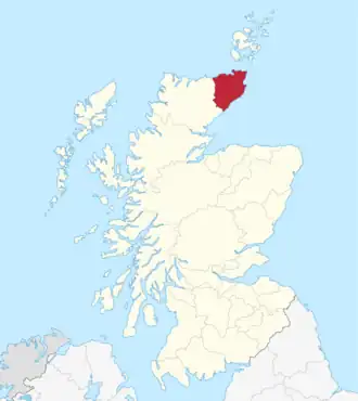 Caithness – Localizzazione