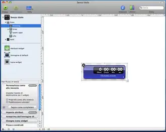 Dashcode su Mac OS X Leopard