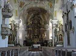 Interno della chiesa