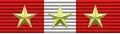 Cavaliere di Gran Croce dell'Ordine della Corona d'Italia (Casa di Savoia) - nastrino per uniforme ordinaria