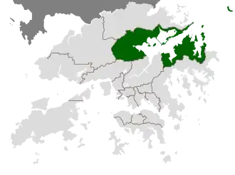 Distretto di Tai Po – Localizzazione