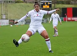 Carter con la maglia del Chelsea nel 2019.