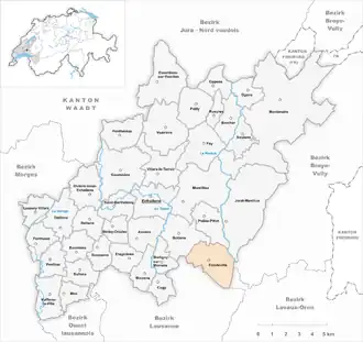 Froideville – Mappa