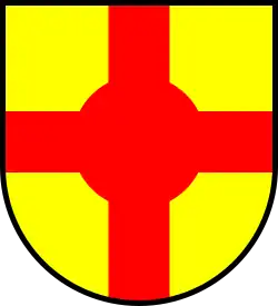 Kruis met rond hart