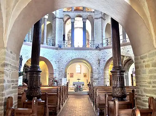 Abbazia di Ottmarsheim (INTERNO)