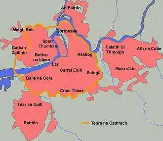 Limerick Luimneach – Mappa