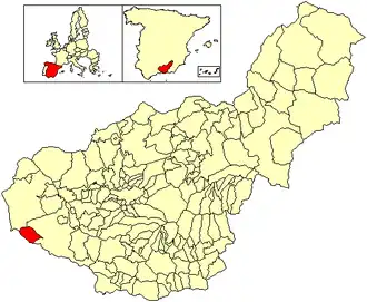 Zafarraya – Mappa