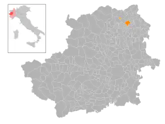 Val di Chy – Mappa