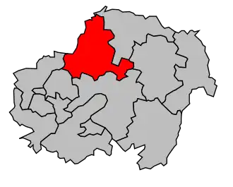 Cantone di Fleury-sur-Andelle – Mappa