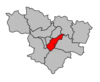 Cantone di Agen-Sud-Est – Mappa