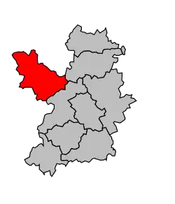 Cantone di Rozay-en-Brie – Mappa