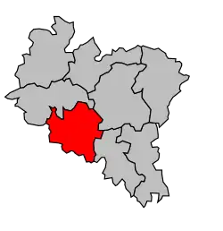 Cantone di Chaulnes – Mappa