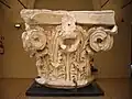 Capitello corinzio, proveniente da un probabile tempio