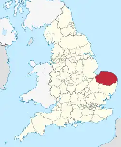 Norfolk – Localizzazione