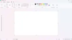 Paint nella nuova versione di Windows 11