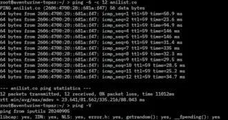 Schermata di esempio