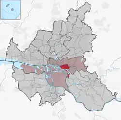 Mappa dei quartieri di