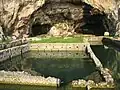 La grotta con le piscine ed il triclinium