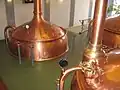 Caldaie in rame per la cottura della birra