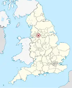 Tameside – Localizzazione