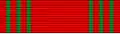 Croix de guerre con palma - nastrino per uniforme ordinaria