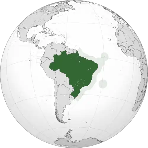 Brasile - Localizzazione