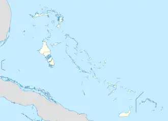 Mappa di localizzazione: Bahamas