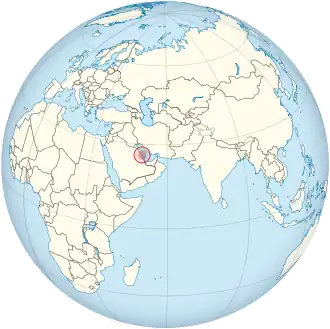 Bahrein - Localizzazione