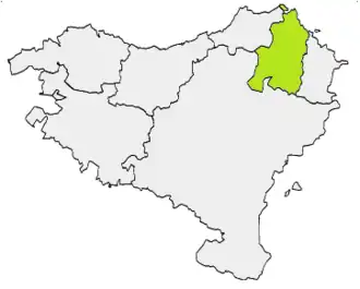 Regno della Bassa Navarra – Mappa