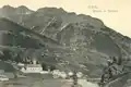 Cartolina di Sölden con la casa Berghof. Foto dal 1920