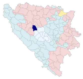 Jajce – Mappa