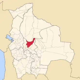 Provincia di Chapare – Localizzazione