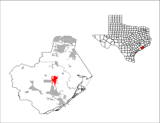 City of Angleton – Mappa