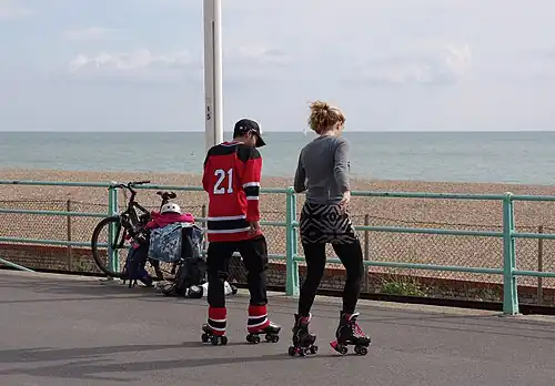 Ballando sui quad al ritmo della musica, Brighton (UK), 2013