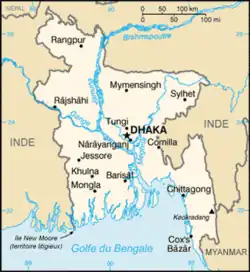 Mymensingh – Mappa