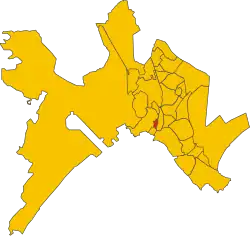 Mappa dei quartieri di {{{comuneMappa}}}