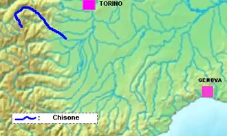 Mappa del fiume