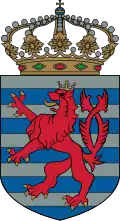 Leone con la coda forcata (stemma del Lussemburgo)