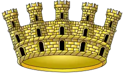 Titolo di Città - nastrino per uniforme ordinaria