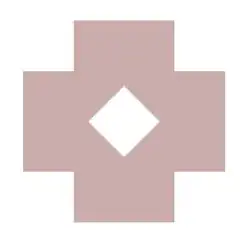 Croce aquilana o Croce di Collemaggio, variante della croce mulinata