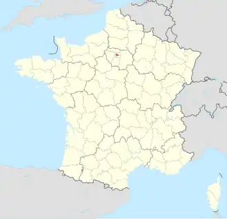 Parigi – Localizzazione
